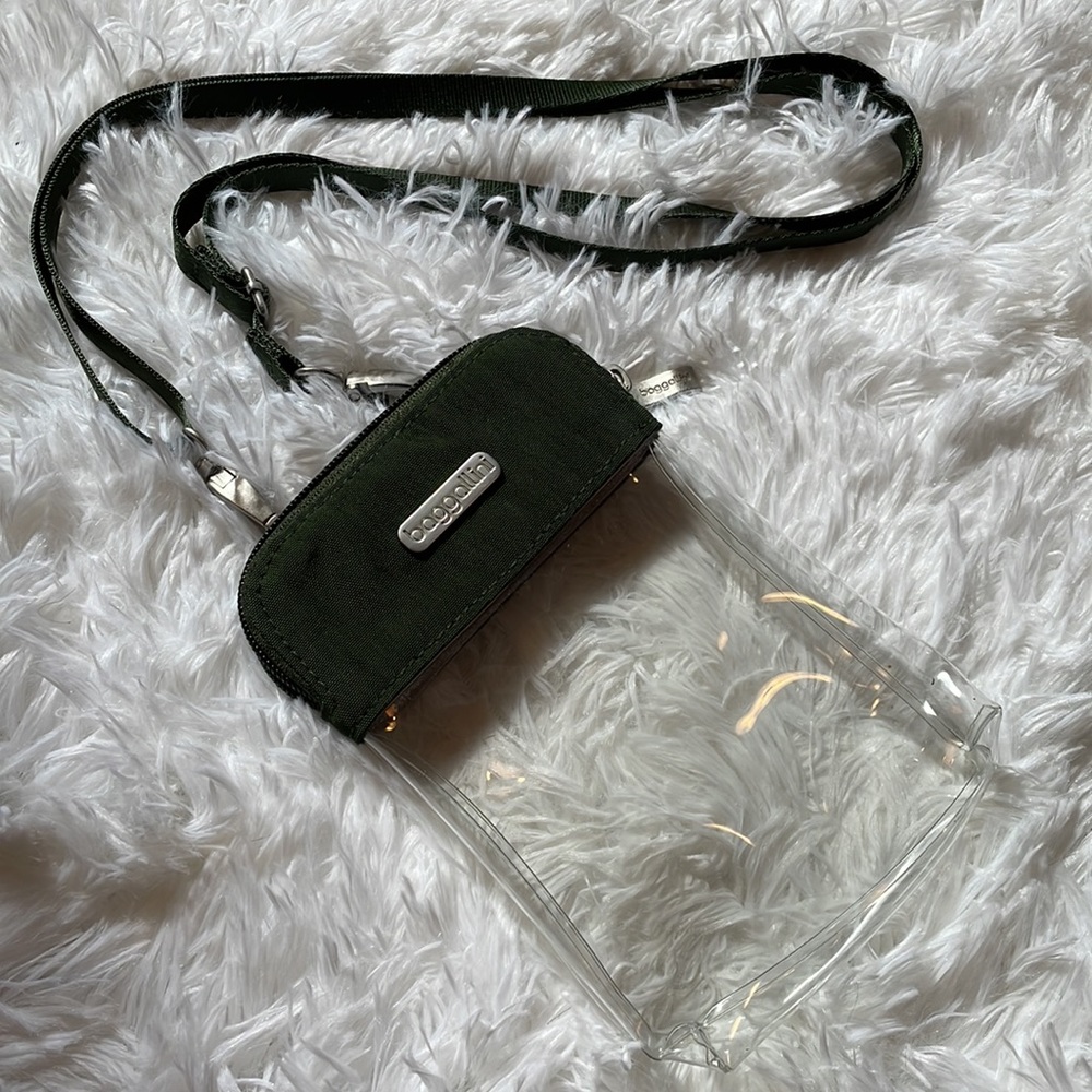 Baggallini Crossbody clear / transparent